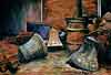 oil painting: bells